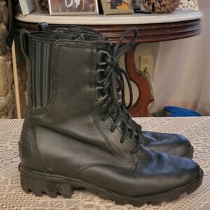 Sorel Black Lace-Up Boots